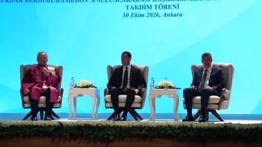Cumhurbaşkanı Yardımcısı Cevdet Yılmaz, Hacettepe Üniversitesi'nde fahri doktora töreninde konuşma